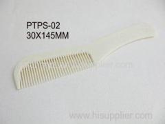 Biodegradable eco friendly hotel amenities, cornstarch comb with good price for star hotel