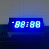 Custom Ultra Blue 4-digit 10mm 7 Segment Led display for 5 Key Oven Timer Control-