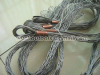 Stainless steel cable socks with single/double-head