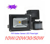 Promotion Pir Motion Sensor 10w 20w 30w 50w LED Flood Light