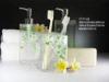 Custom Stars Hotel Acrylic Stands For Display , Tooth Brush Display Holder