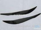 Custom Carbon Fiber Headlight Car Eyelids , Carbon FiberEyebrows for BMW 3 Series F30