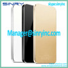 Universal Portable Aluminum Shell 4000mah Mobile Power Bank Battery Charger with Iphone5 Size PB01