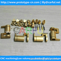 made in China good quality small batch Copper metal lathe CNC machining manufacturer