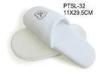 Waffle Fabric Disposable Hotel Slippers With 10mm Thick Foam Sole