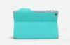 Attractive PU leather case , Full protection Blue Apple iPad mini Protective Covers