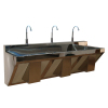 stainless steel surgical scrub sinks