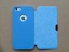 Ultrathin book Iphone Protective Covers , Wallet Shockproof iPhone 5S PU case
