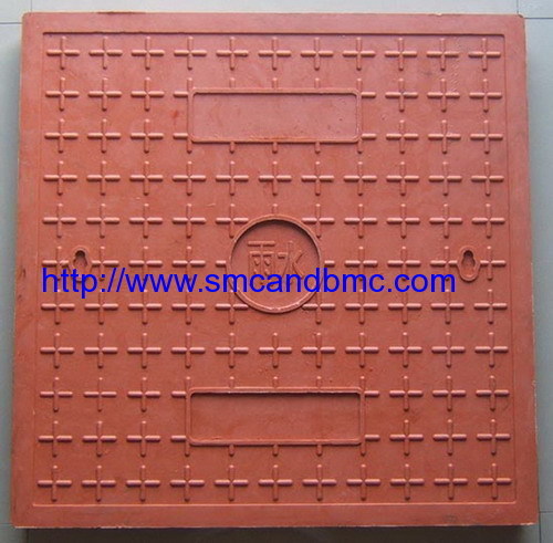 Light weight and strong strength GRP composite material square manhole cover