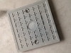 Supply latest Light weight and safety BMC SMC FRP Square inspection manhole cover with different weight