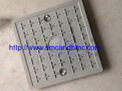 Supply latest Light weight and safety BMC SMC FRP Square inspection manhole cover with different weight