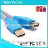 High End USB 2.0 A Male to A Female Micro USB Extension Cable for Mobile Phone / Tablet PC