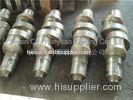 34CrNiMo6 / 30CrNi Forged CrankShafts , car engine custom forged crankshafts