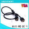 3 + 9 VGA Monitor Extension Cable 15pin Male to Male Multimedia and Projector VGA Cables