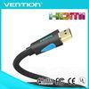 Custom 1M 3M 5M 10M Long / Short HDMI Cable 30AWG 28AWG M to M 1080p for Home Theater System