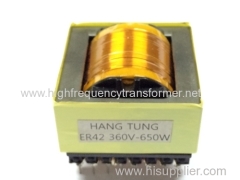 CE ROHS approved ER high frequency transformer manufacturer for UPS
