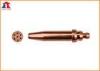 Copper G02 Anme Gas Cutting Nozzle / Tip For CNC Cutting Machine