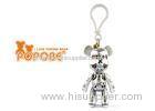 3-inch Bag Decoration POPOBE Bear Keychain Brand Promotion Item