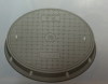 Long service life and high intensity anti -theft round manhole cover