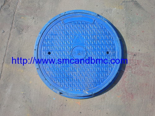 ￠ 650mm *35mm GRP BMC FRP composite round manhole cover
