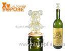 novelty POPOBE Bear fashion fridge magnets red wine stopper for Brand Promotion Item