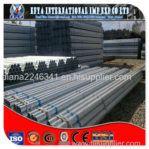 168.3mm hot dip galvanized steel pipe/tube