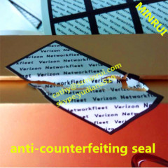top quality anti-counterfeiting tamper evident packaging seal
