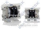 Plastic Pneumatic Diaphragm Pump Membrane Pumps For PCB / Electronic Industry