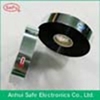 zinc - aluminum alloy metallized polypropylene safety film with heavy edge and gradient square resistance