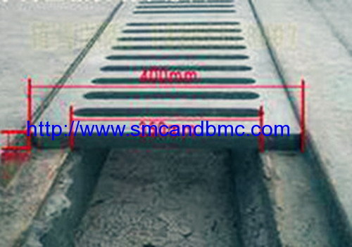 Long service life and light weight FRP fiberglass drain cover