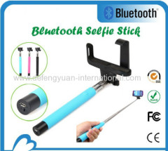 colorful wireless selfie shutter stick