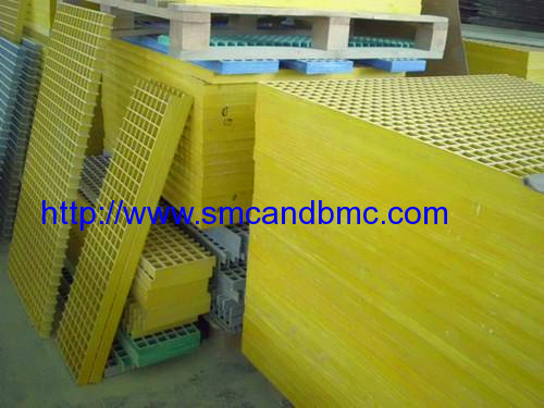 High strength fiberglass FRP road trench cover grating cover