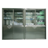 inside wall mounting type stainless steel cabinets for surgical rooms