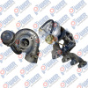 Turbo Charger with 91FF 10300 JA/JB