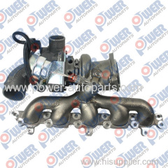 Turbo Charger with 6G9N 6K682 AA