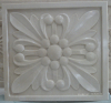 3D natural beige stone wall art claddings tiles