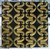 Gold leaf 3D Natural Stone Wall Art Panel