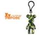 Roto casting PVC POPOBE Bear Plastic Key Chain of Limbs Head Rotatable