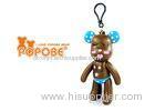 Rotatable POPOBE Bag Decoration Customised Key Chains Phone Support