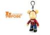 Sweet POPOBE Bear Customised Personalized Key Chains for Holiday Gifts