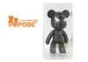 3-Inch Cute Bear Toys Acrylic Box Packing For Furniture Display