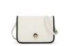 Luxury Crossbody Leather Bags For Women , White Cross Body Leather Bag