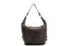 Trendy Black Hobo Leather Handbags Custom / Genuine Leather Handbags For Ladies