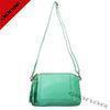 Gionar Handmade Green Crossbody Leather Bags With Decorative Tassels
