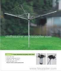 4 arms aluminum umbrella clothes dryer