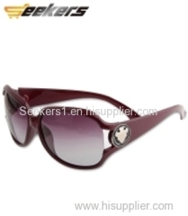 2014 new ladies fashion large frame sunglasses