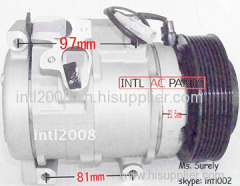 DENSO 10S15C auto ac air conditioning compressor for Toyota Hilux Nova 2006- 7pk pulley