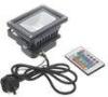 Outdoor High Power 10 Watt Color Changing RGB LED Flood Light Cool White AC 85V ~ 265V