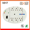 6 direct outlet Voltage protector socket