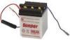 JET SKI Lead acid Motorcycle Battery , JIS Standard sealed lead acid battery 12v